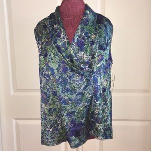 NWT Coldwater Creek Sleeveless Blouse Size XL/16